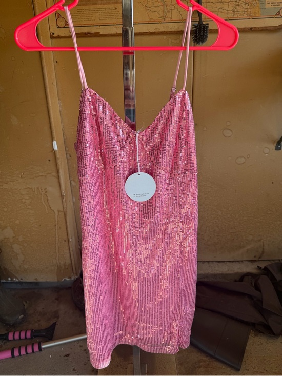 Cloud Ten Dresses & Skirts - Sparkling Pink Sequin Mini Dress - Brand:
